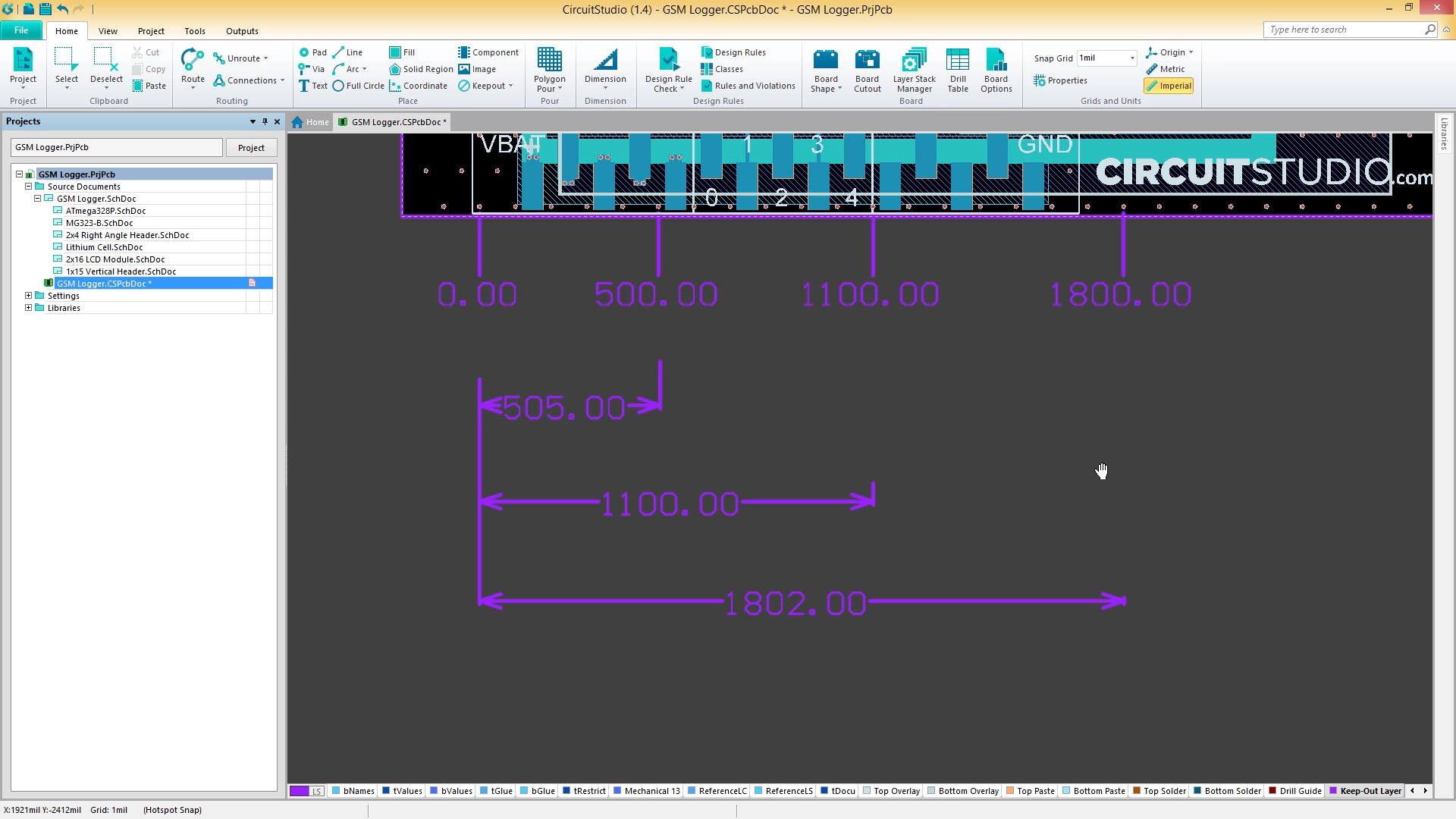 Dimensioning