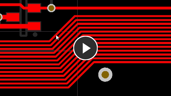 Demonstration video, dragging multiple tracks to show track pushing and via jumping